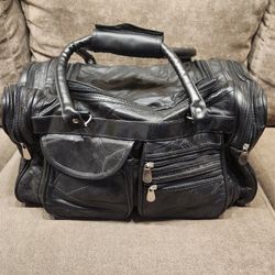 18x10x10 Faux Leather Carry-on Bag 