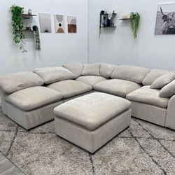 SUPER SOFT BRAND NEW PLUSH CLOUD SECTIONAL SAME DAY DELIVERY 
