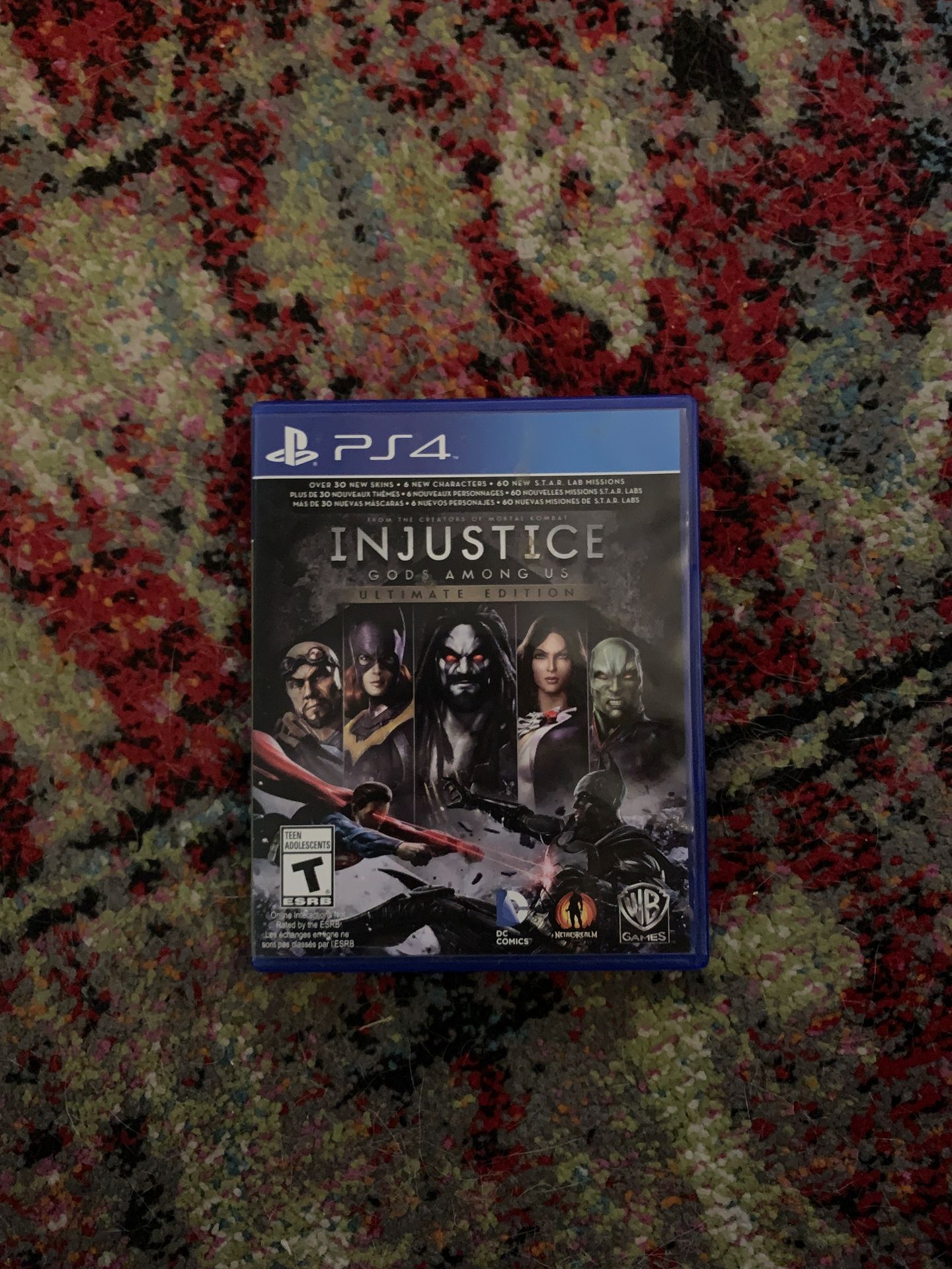 PS4 Injustice game