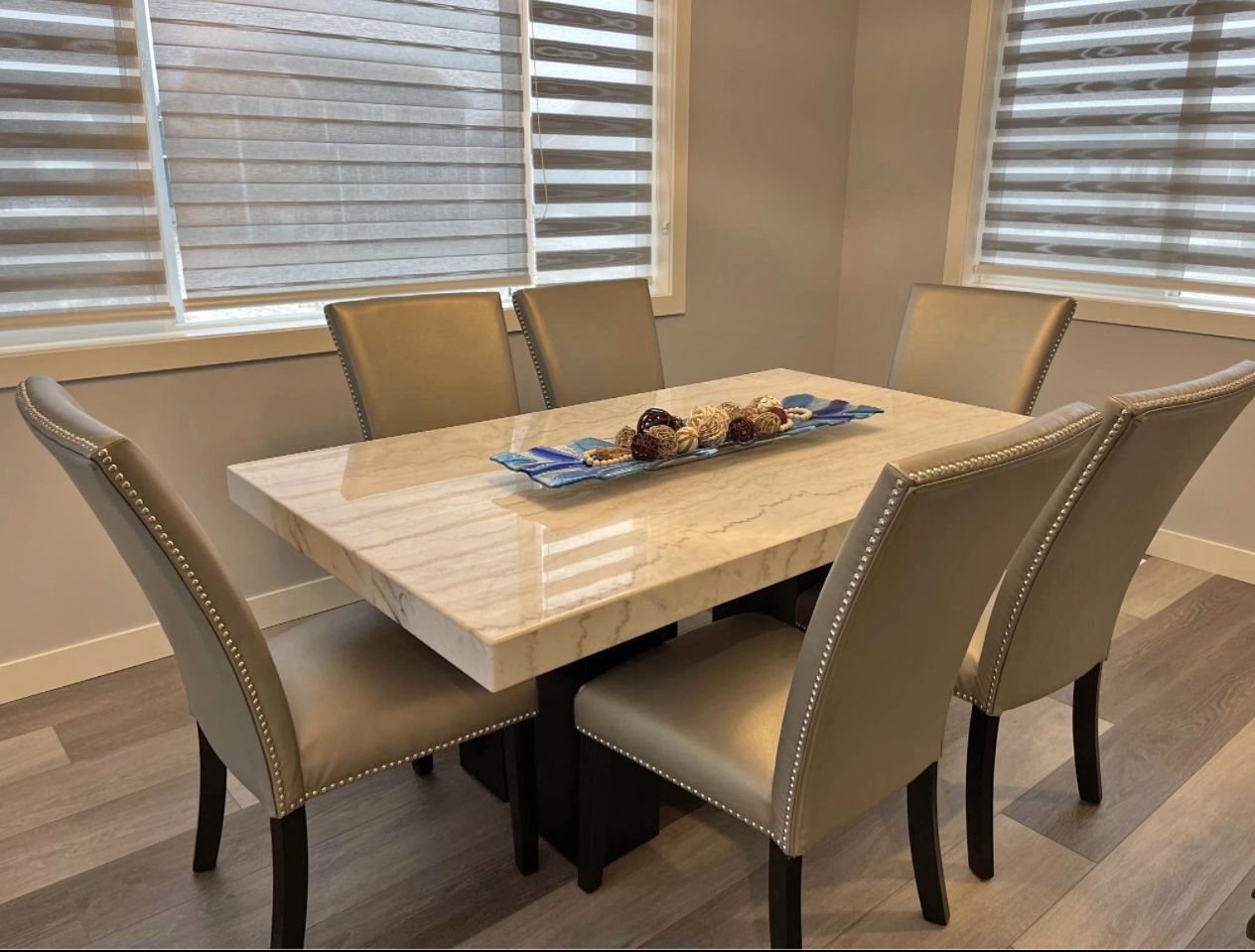 Rectangular Marble Dining Table