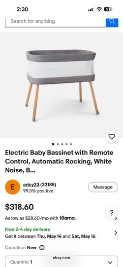 $45 Baby Bassinet