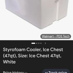 Styrofoam Coolers 