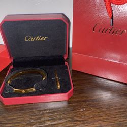 Cartier Unisex Love Bracelet Size 16