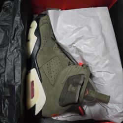 Air Jordan 6 Travis Scott “Olive” - Size 11.5 - Brand New in Box