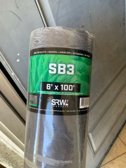 Weed fabric roll