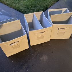 Storage Canvas Boxes