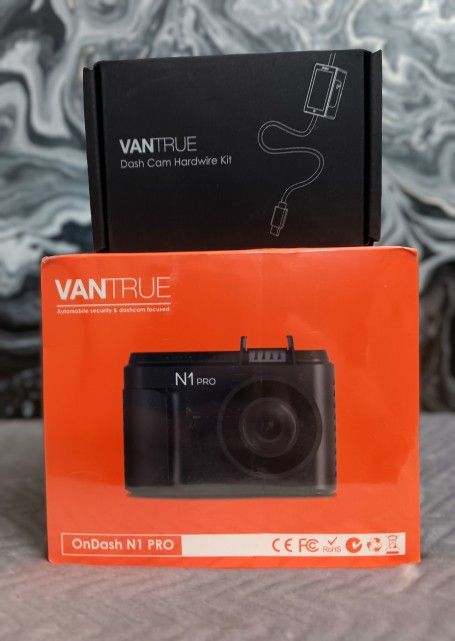 DASHCAM & Mounting Kit - VANTRUE N1 PRO ($50obo!)