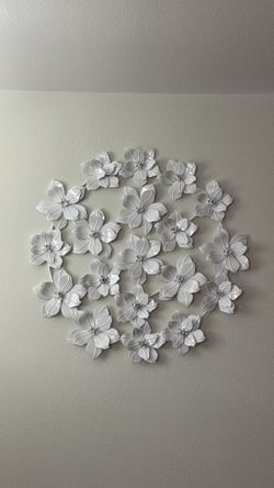 Large metal wall decor