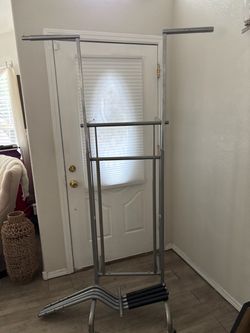 Clothing rack $30