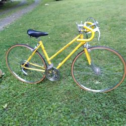 SCHWINN. WORLD. TRAVLER WOMANS. 10 SPEED.  125.00