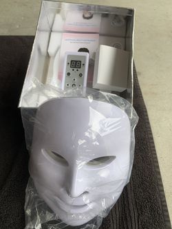 LED Facial Skin Care Mask Light Treatment.