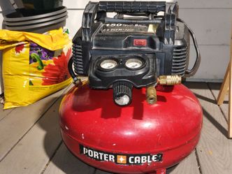 Porter Cable 6 gallon air compressor