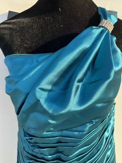Evening Gown - Aqua Color