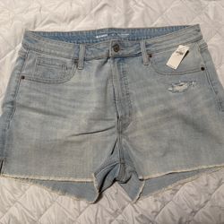 Women’s Old Navy High-Rise Denim Shorts SZ 16 - NEW