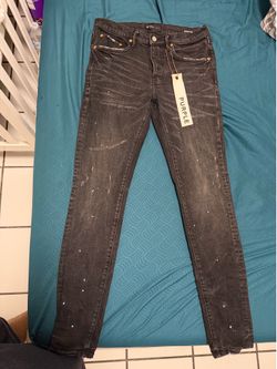 Purple jeans
