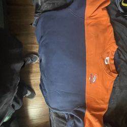 Denver Broncos Bundle (2 Vintage Sweaters x 1 Jersey X 1 Beanie)