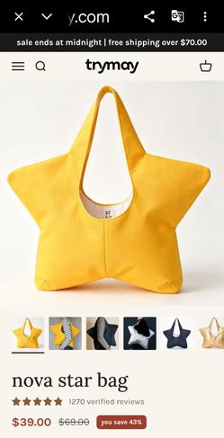 Trymay Nova Star Bags