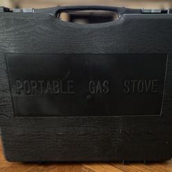 GVDV Portable Gas Stove with Carry Case