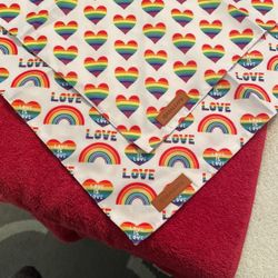 2 Pack Dog Bandana Size Large