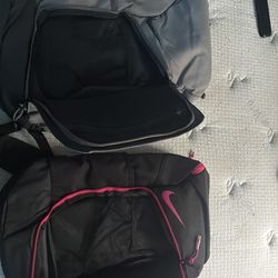 two nike elite bags