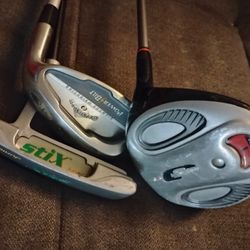 Callaway Drivers And Junior Golf Clubs Vintage Driving Balls