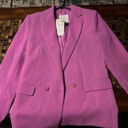 Purple MNG Blazer Sz XS