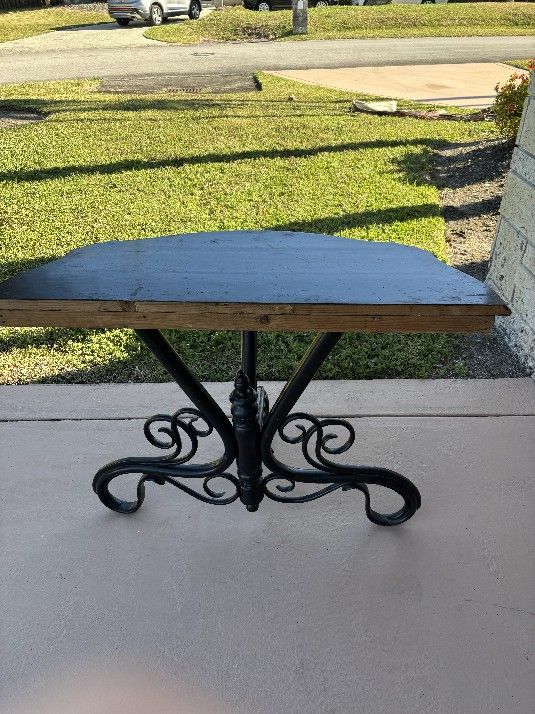 Wood  Console Table