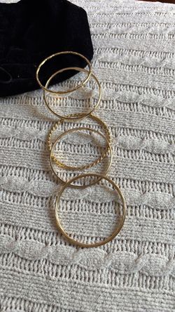 5 -14 kt gold bracelets