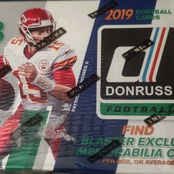 Rare** 2019 Donruss Football Blaster