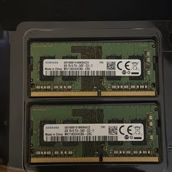 Ddr4 sodimm 2x4gb (8gb total)