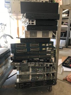 Cisco router and switch