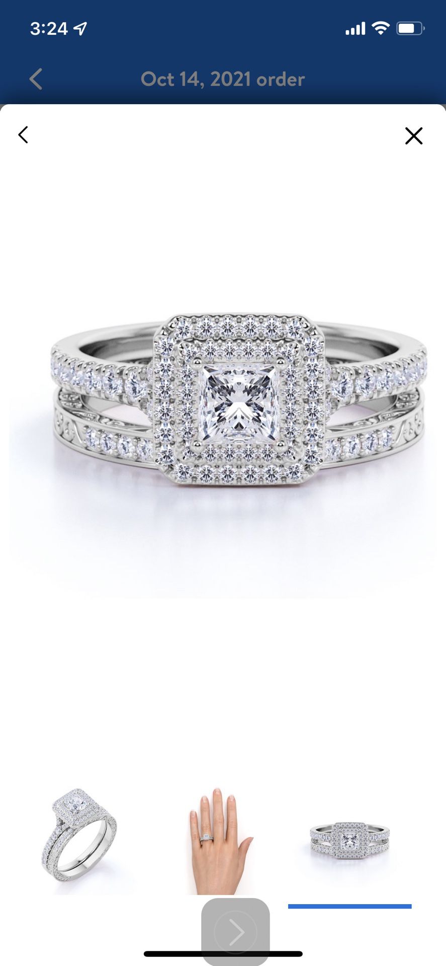 Engagement Ring/Wedding Ring 