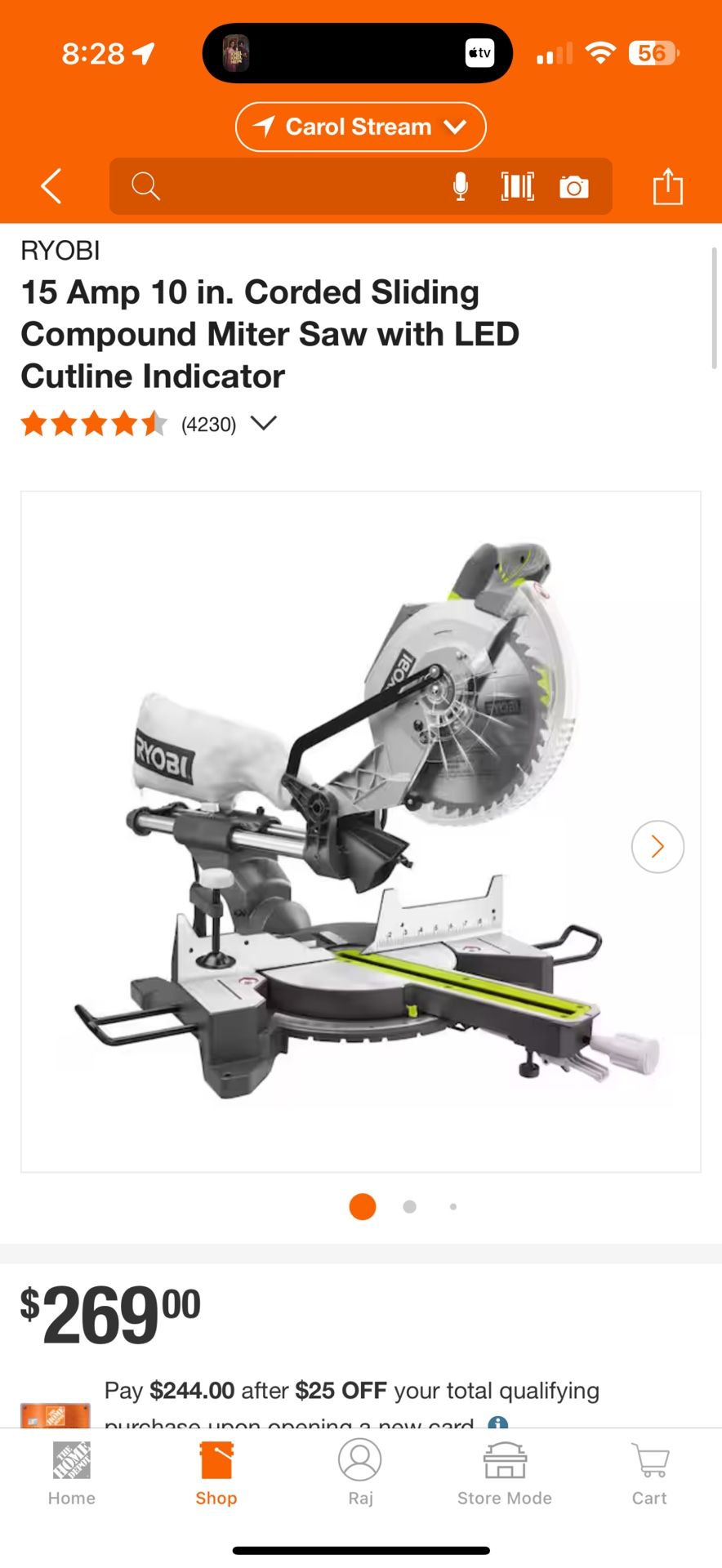 RYOBI Miter Saw 