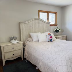 bed set with mattress included.