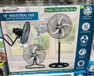 18" 3-in-1 Industrial Fan