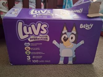 Luvs Size 3 diapers