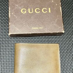 Authentic Gucci Leather Wallet