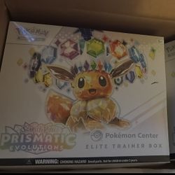 Pokemon Center Prismatic Evolutions Etb 