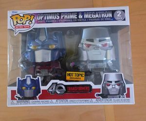 Funko Pop! Vinyl: Transformers - Optimus Prime & Megatron 2-Pack -