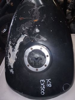 Kawasaki EX500 EX 500 Gas Tank Fuel Petrol Cell Ninja