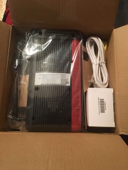 Verizon Fios modem and wireless router