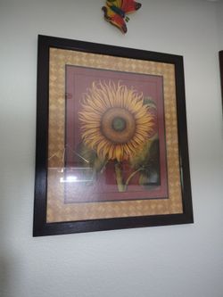 22"x 26" wall frame decoration