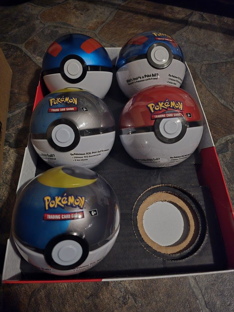 Pokeball Tins