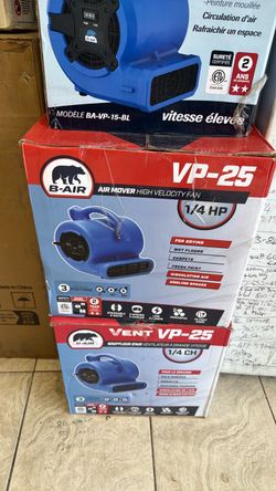 B-Air VP-25 Air Mover High Velocity Fan