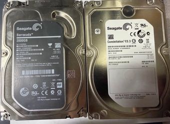 sata 2 terabyte 3.5” hard drives - like new