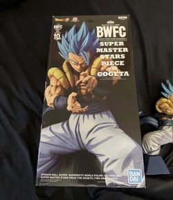 Figure BWFC Super Master Stars Piece SSGSS Gogeta Two Dimensions DRAGON BALL
