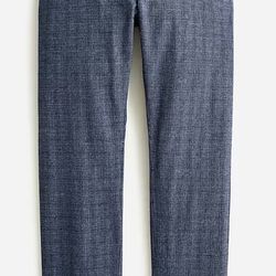 J. Crew 484 Slim-fit brushed twill pant in plaid