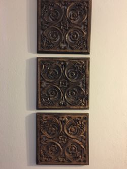 Floral Wood Plaques