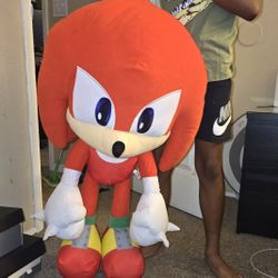 New Jumbo XL Sonic KNUCKLES Plush