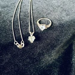 Ring and Necklace Set